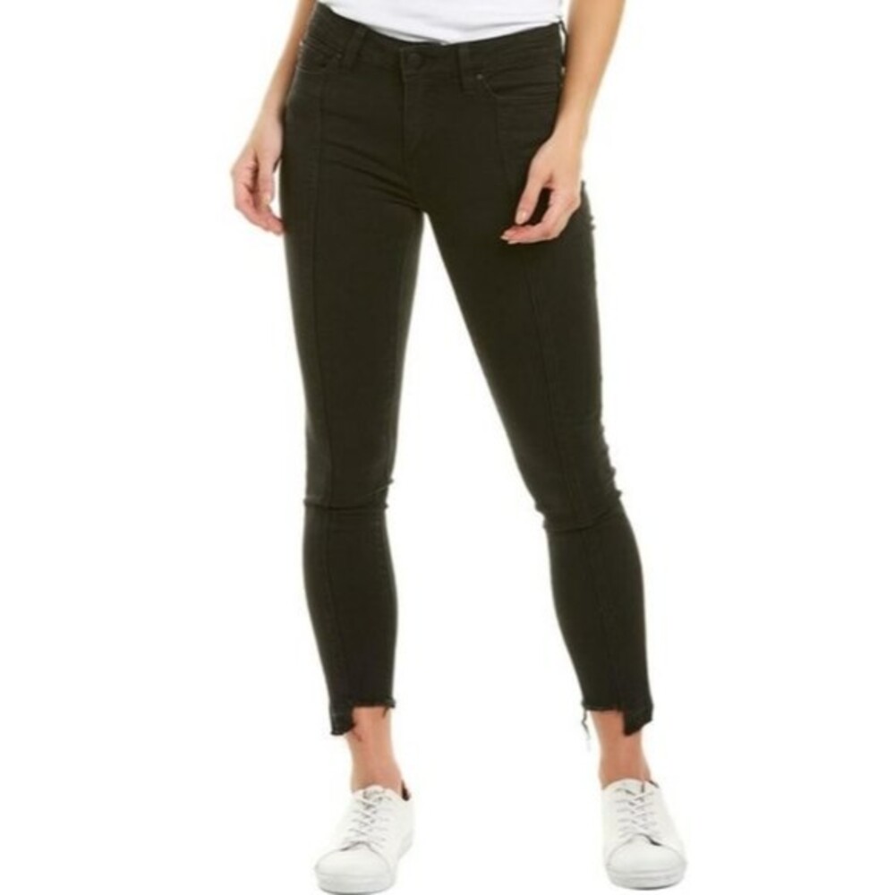 1. State Step Hem Frayed Skinny Leg Jeans 30